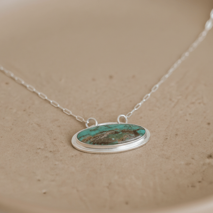 Crescent Lake Variscite Necklace