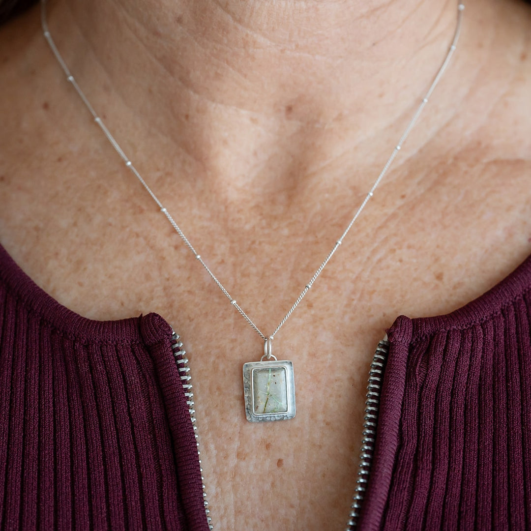 Royston Turquoise & Sterling Silver Pendant Necklace